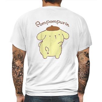 Sanrio Pompompurin Backside Mens Back Print T-shirt | Favorety UK