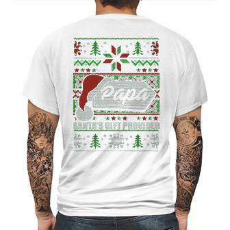 Santas Gift Provider Mens Back Print T-shirt | Favorety DE