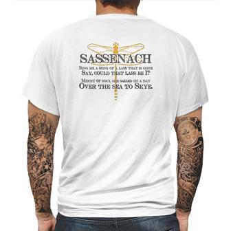 Sassenach Sing Me A Song Of A Lass That Is Gone Mens Back Print T-shirt | Favorety AU