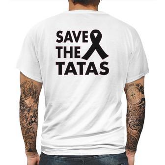 Save The Tatas Mens Back Print T-shirt | Favorety DE