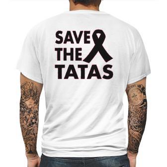 Save The Tatas Mens Back Print T-shirt | Favorety UK