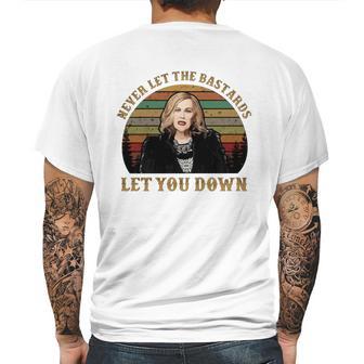 Schitt’S Creek Never Let The Bastards Let You Down Sunset Shirt Mens Back Print T-shirt | Favorety DE