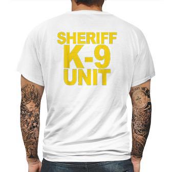 Sheriff K9 Unit Mens Back Print T-shirt | Favorety UK