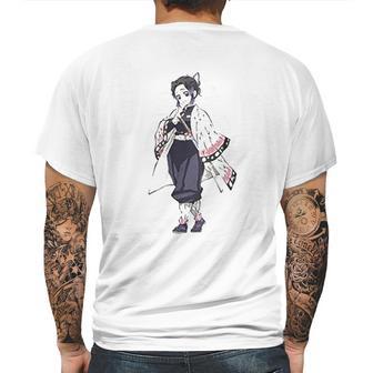 Shinobu Kocho Demon Slayers Graphic Mens Back Print T-shirt | Favorety CA