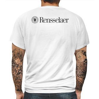 Simple Logo Rensselaer Polytechnic Institute 2020 Mens Back Print T-shirt | Favorety CA