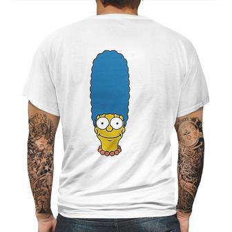 The Simpsons Marge Face Mens Back Print T-shirt | Favorety CA