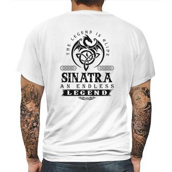 Sinatra Mens Back Print T-shirt | Favorety DE