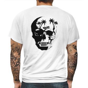 Skeleton Head Jeep Shirt Mens Back Print T-shirt | Favorety AU