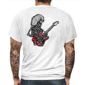 Skeleton Rock Eddie Van Halen Mens Back Print T-shirt | Favorety DE