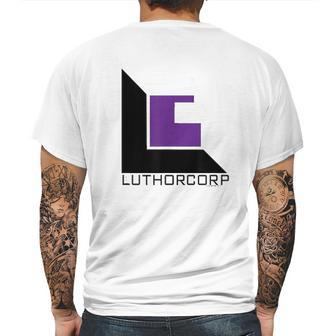 Smallville Luthorcorp Mens Back Print T-shirt | Favorety DE