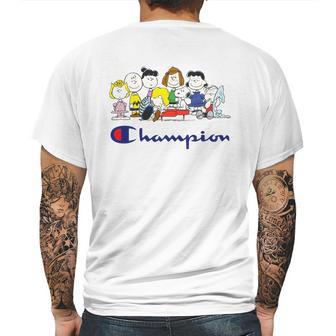 Snoopy And Friends Champion Peanuts Mens Back Print T-shirt | Favorety CA