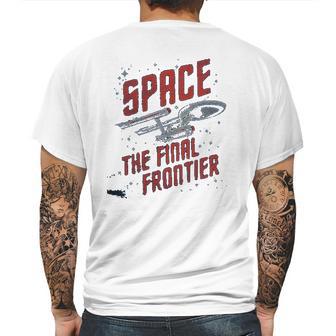 Sons Of Gotham Star Trek Space Travel Mens Back Print T-shirt | Favorety DE