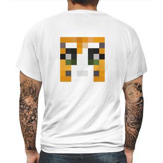 Stampy Minecraft Skin Mens Back Print T-shirt | Favorety AU