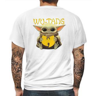 Star Wars Baby Yoda Hug Wu-Tang Clan Shirt Mens Back Print T-shirt | Favorety DE