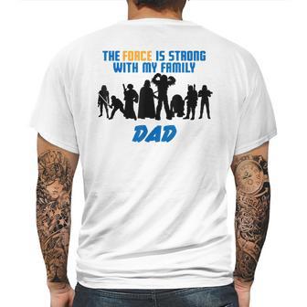 Star Wars The Force Matching Family Dad T-Shirt Mens Back Print T-shirt | Favorety UK