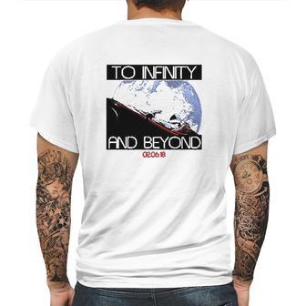 Starman To Infinity And Beyond Deluxe Mens Back Print T-shirt | Favorety CA