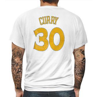 Stephen Curry Gift Mens Back Print T-shirt | Favorety