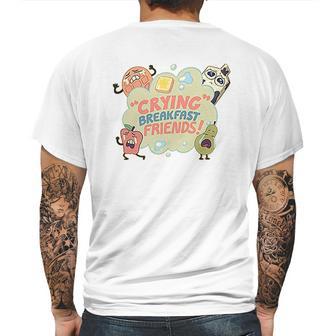 Steven Universe Crying Breakfast Friends Cartoon Network Mens Back Print T-shirt | Favorety UK