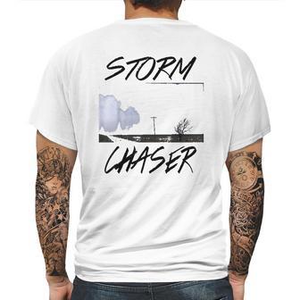 Storm Chaser Cone Tornado Mens Back Print T-shirt | Favorety DE