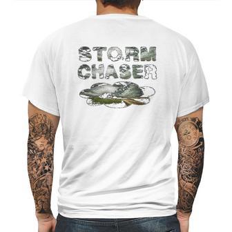 Storm Chasers Gift Idea Tornado Chasers Gear Mens Back Print T-shirt | Favorety AU