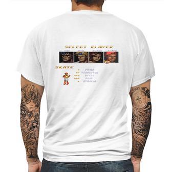 Streets Of Rage 2 Â€“ Select Skate Shirt Mens Back Print T-shirt | Favorety AU