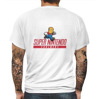 Super Nintendo Chalmers Mens Back Print T-shirt | Favorety AU