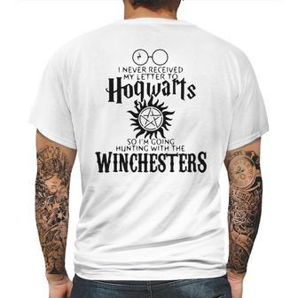 Supernatural I Never Received My Letter To Hogwarts So I’M Hunting With Winchesters Shirt Mens Back Print T-shirt | Favorety UK