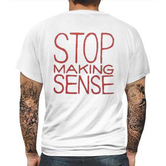 Talking Heads Stop Making Sense Vintage Mens Back Print T-shirt | Favorety AU