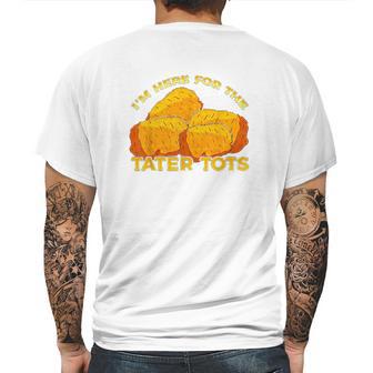 Tater Tots Foodie Mens Back Print T-shirt | Favorety UK