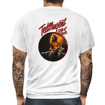 Ted Nugent State Of Shock Art Mens Back Print T-shirt | Favorety DE