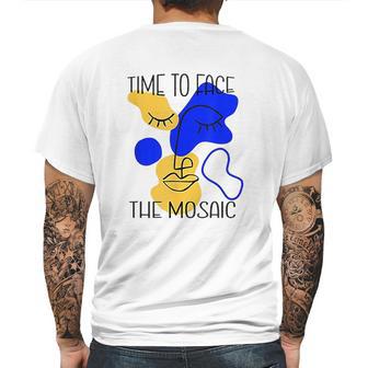 Time To Face The Mosaic Mens Back Print T-shirt | Favorety DE