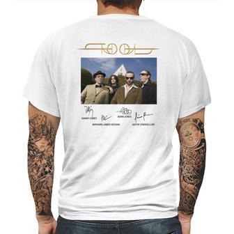 Tool Rock Band Signatures Shirt Mens Back Print T-shirt | Favorety UK