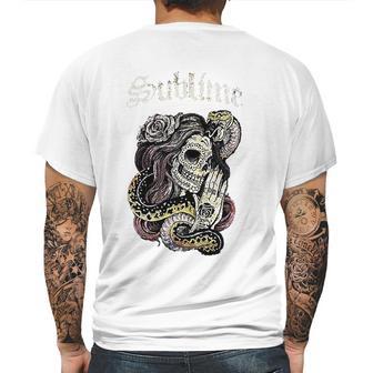 Toowest Dia De Los Meurto Design Sublime Mens Back Print T-shirt | Favorety AU