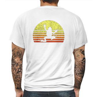 Tree Frog Design Save The Rainforest Retro Sun Vintage Gift Mens Back Print T-shirt | Favorety DE