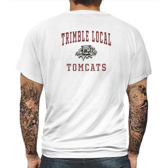 Trimble Local High School Tomcats C1 Mens Back Print T-shirt | Favorety AU