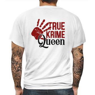 True Crime Queen True Crime Junkie Criminal Minds Mens Back Print T-shirt | Favorety CA