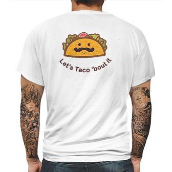 Trunk Candy Lets Taco Bout It Kids Tri Blend Mens Back Print T-shirt | Favorety AU