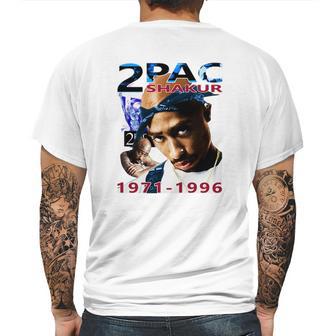 Tupac Shakur 1971-1996 Mens Back Print T-shirt | Favorety AU