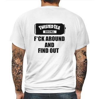 Twisted Tea Funny Mens Back Print T-shirt | Favorety CA