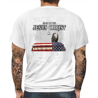 Only Two Defining Forces Have Ever Offered To Die For You Mens Back Print T-shirt | Favorety DE