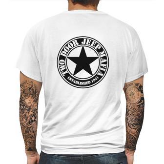 Two Door Jeep Mafia Mens Back Print T-shirt | Favorety DE