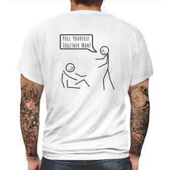 Ugp Campus Apparel Pull Yourself Together Mens Back Print T-shirt | Favorety CA