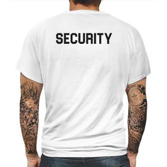 Ugp Campus Apparel Security Mens Back Print T-shirt | Favorety UK