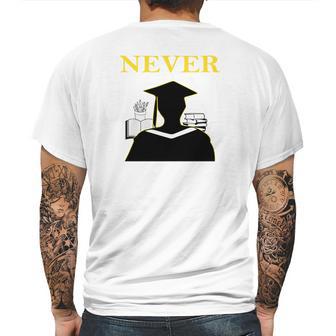 Never Underestimate An Old Man Who Graduated From Carnegie Mellon University 2020 Mens Back Print T-shirt | Favorety AU