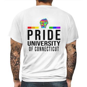 University Of Connecticut Lgbt Pride 2020 Mens Back Print T-shirt | Favorety DE