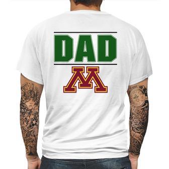 University Of Minnesota Proud Dad Parents Day 2020 Mens Back Print T-shirt | Favorety AU