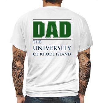 University Of Rhode Island Proud Dad Parents Day 2020 Mens Back Print T-shirt | Favorety UK