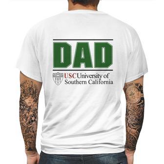 University Of Southern California Proud Dad Parents Day 2020 Mens Back Print T-shirt | Favorety