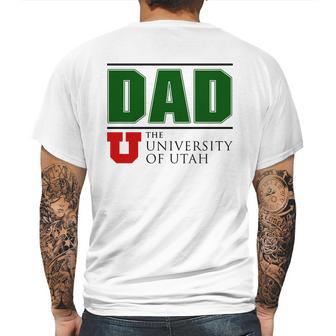 University Of Utah Proud Dad Parents Day 2020 Mens Back Print T-shirt | Favorety AU