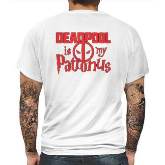 Utopia Sport Deadpool Is My Patronus Mens Back Print T-shirt | Favorety